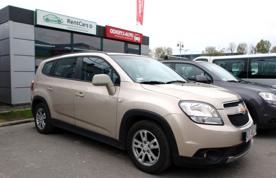 Chevrolet orlando 7 мест